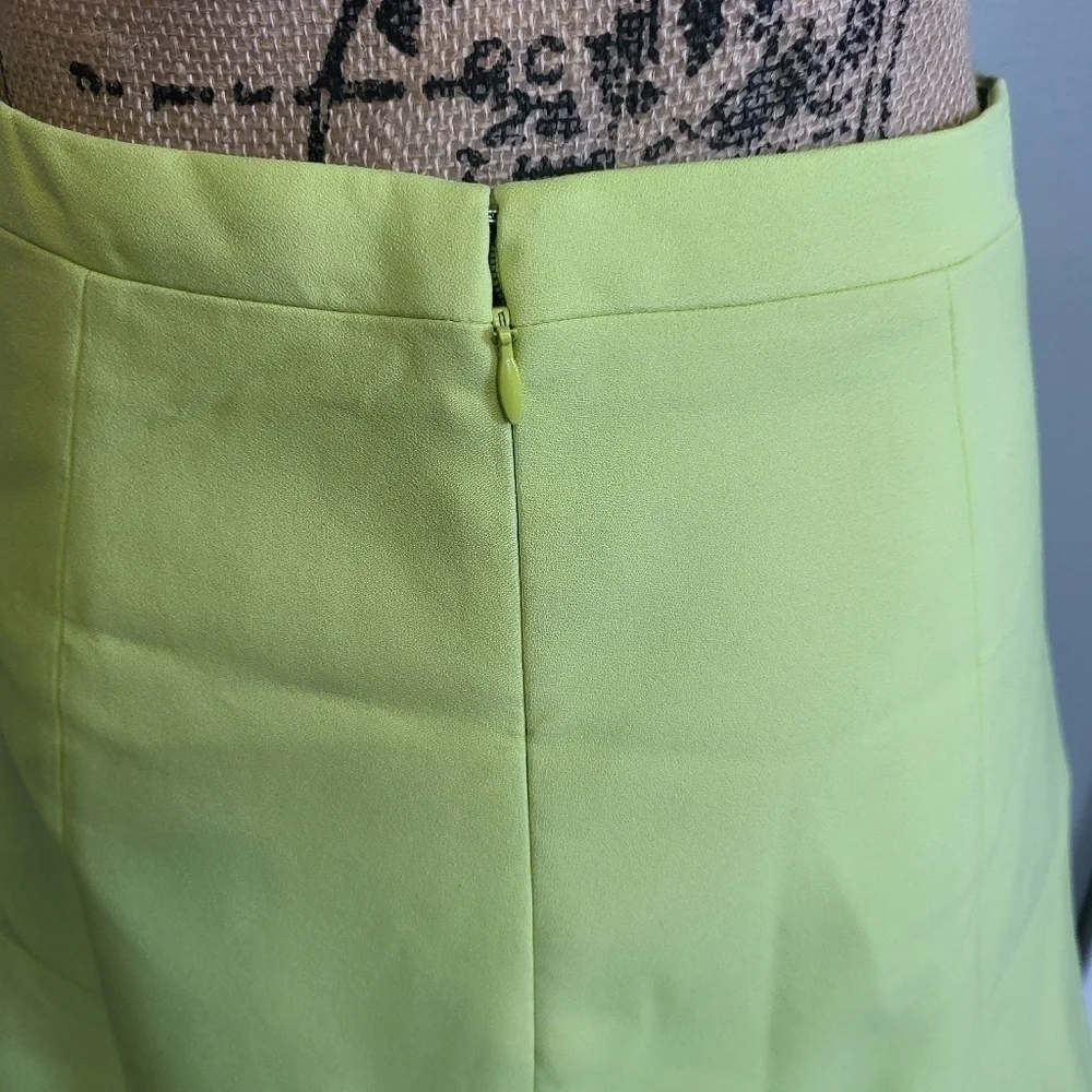 J. Crew Lime Green 03394 Mini Skirt